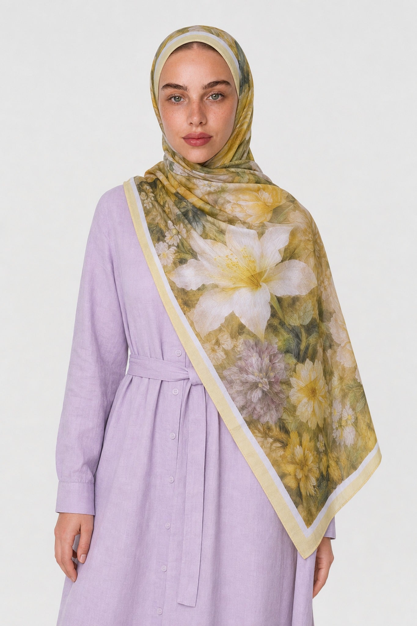 Rustic Pattern Neo Crash Shawl - Hardal