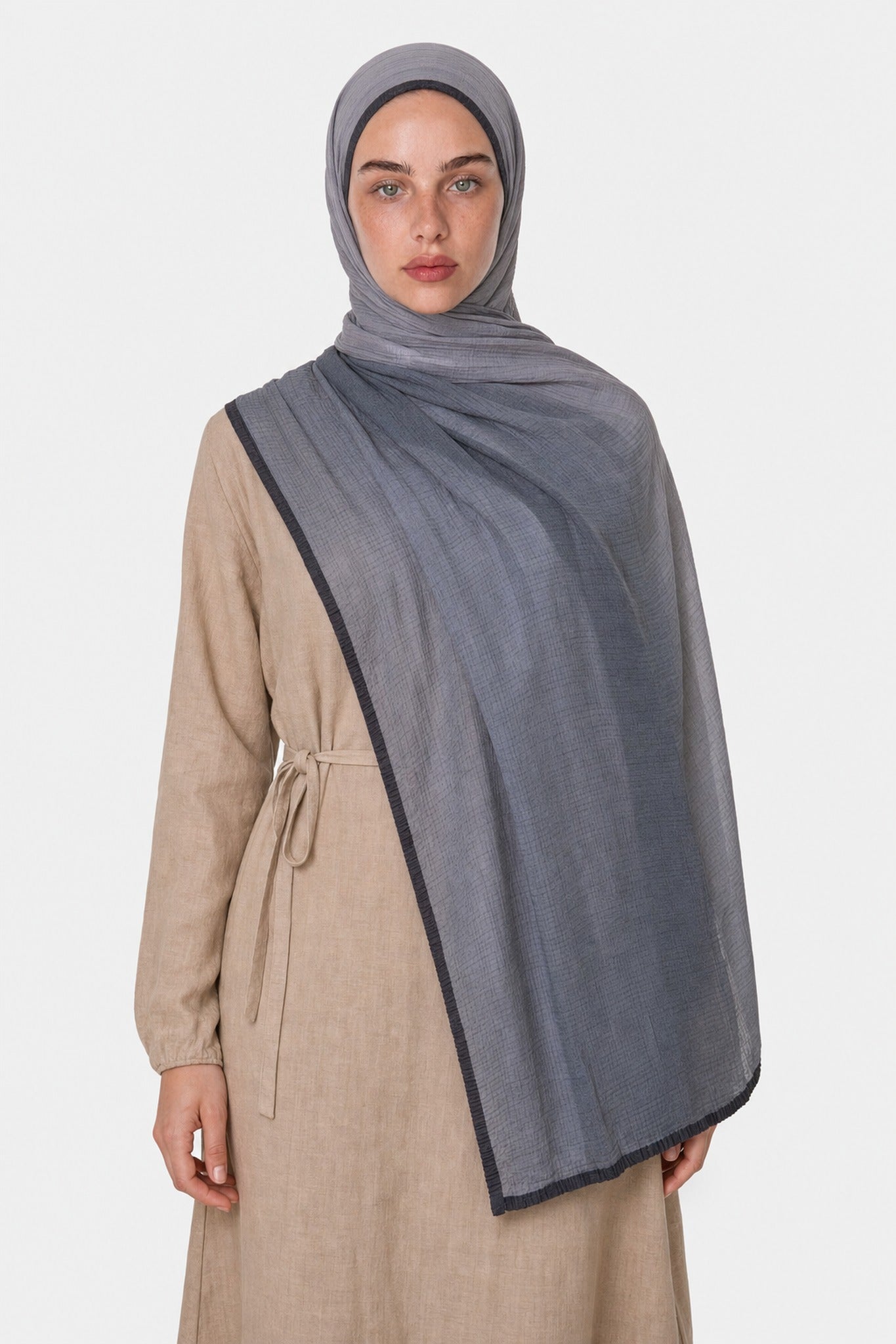 Gradient Muslin Shawl - Arduvaz