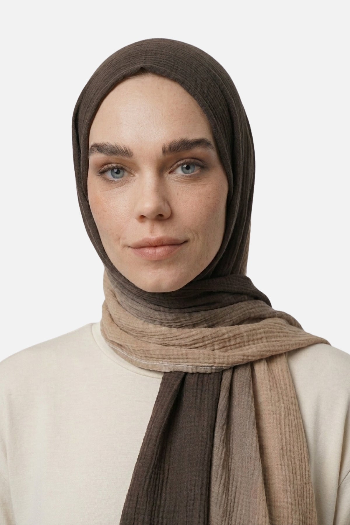 Gradient Muslin Shawl