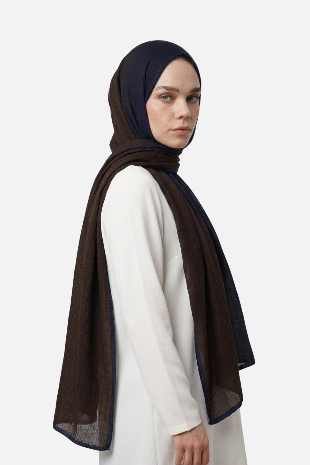 Gradient Muslin Shawl