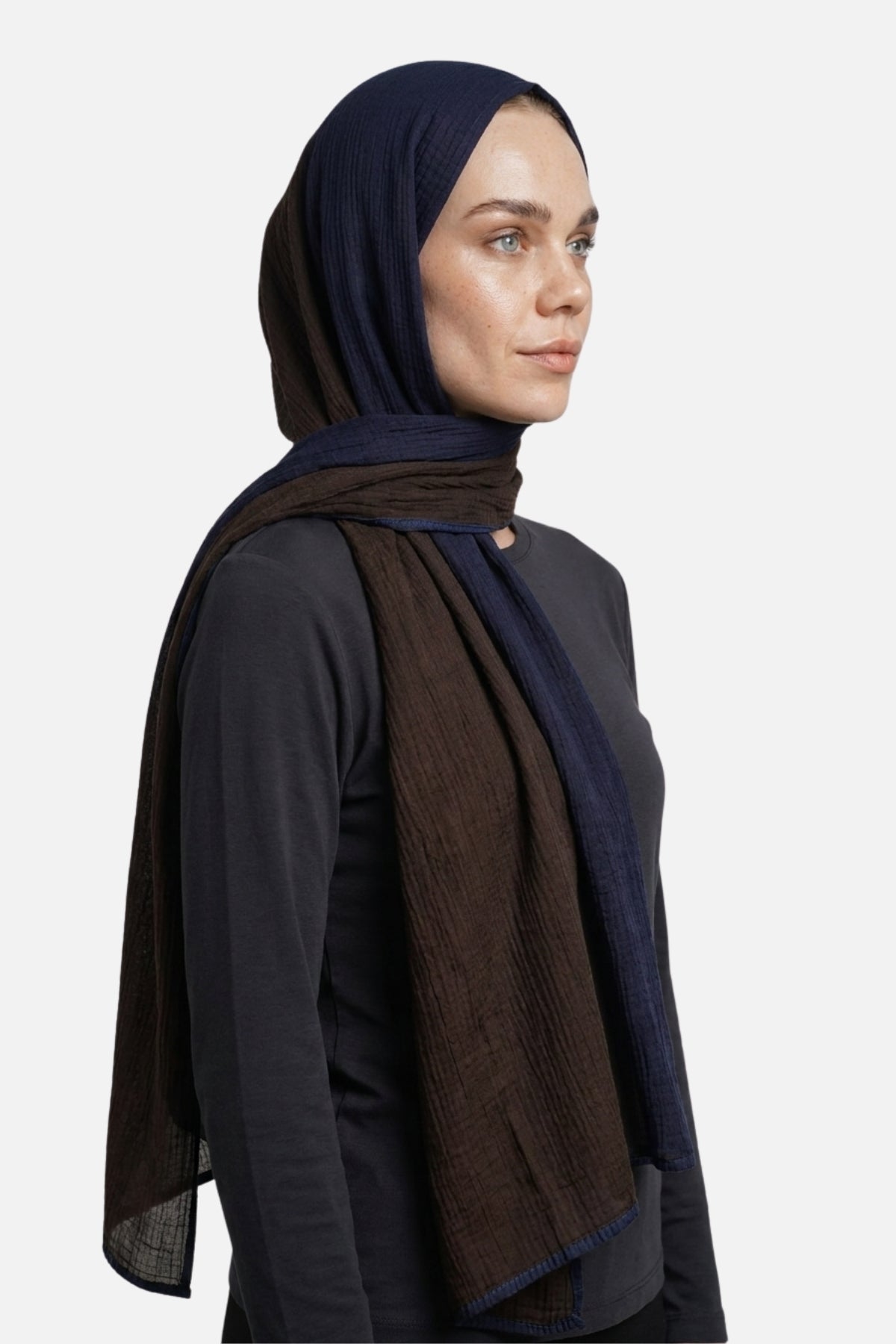Gradient Muslin Shawl