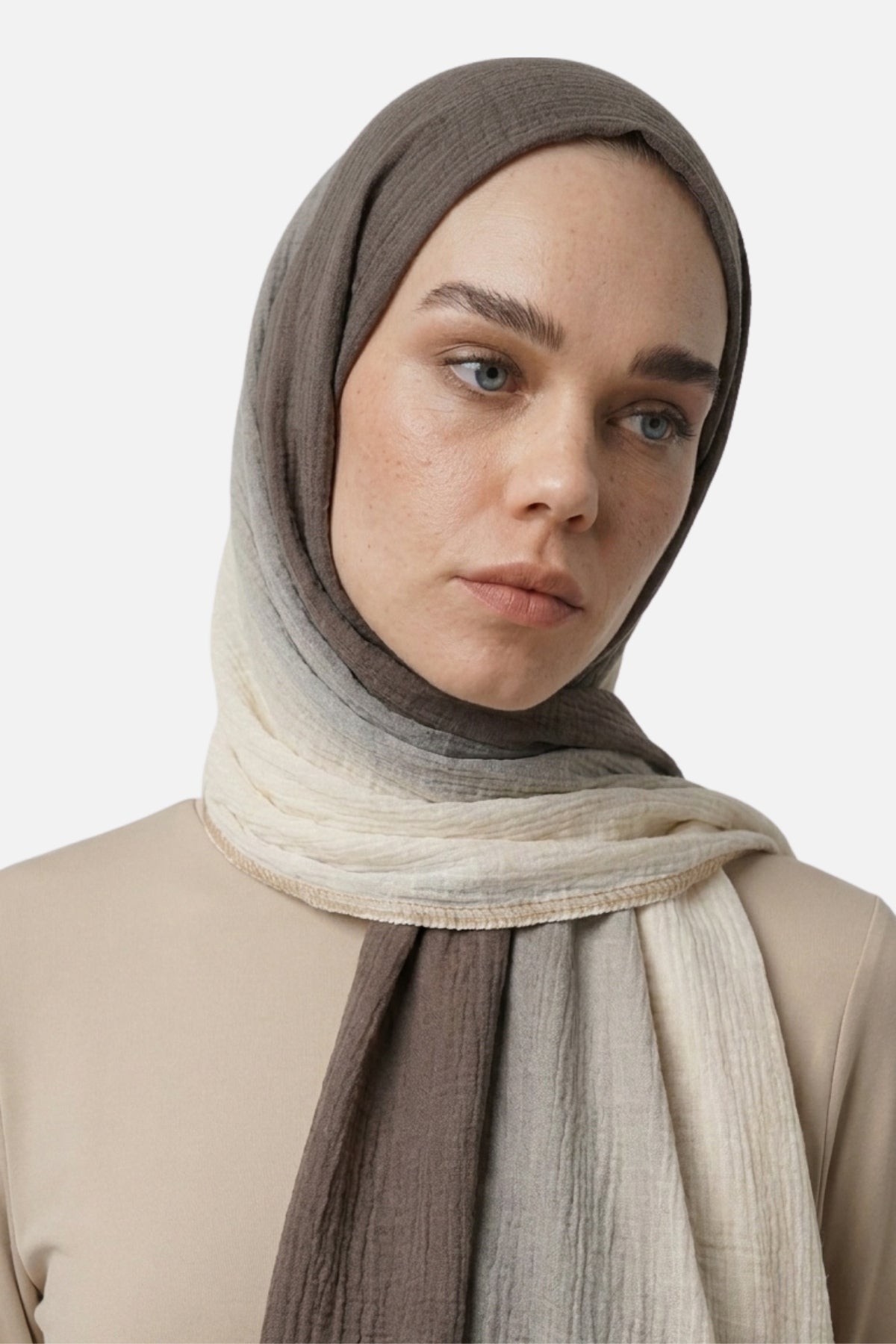 Gradient Muslin Shawl