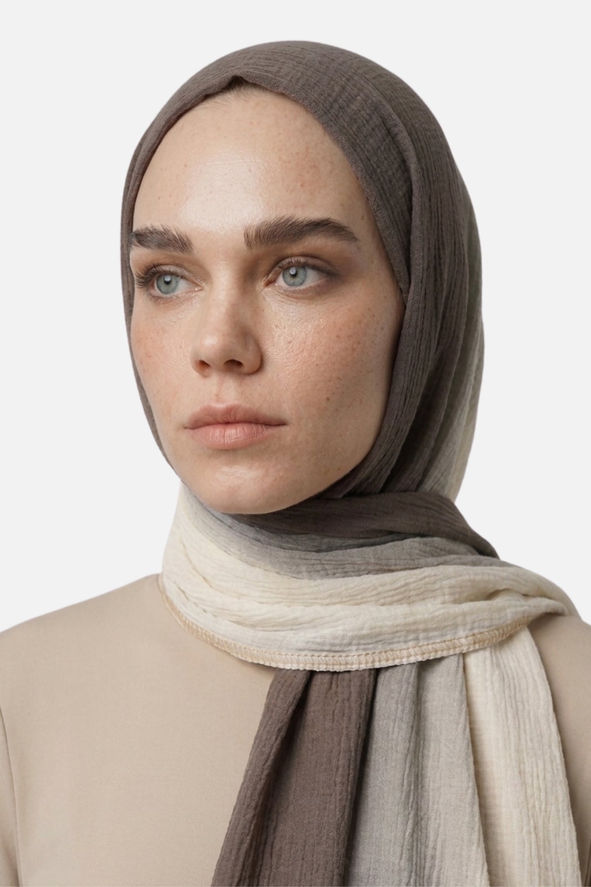 Gradient Muslin Shawl