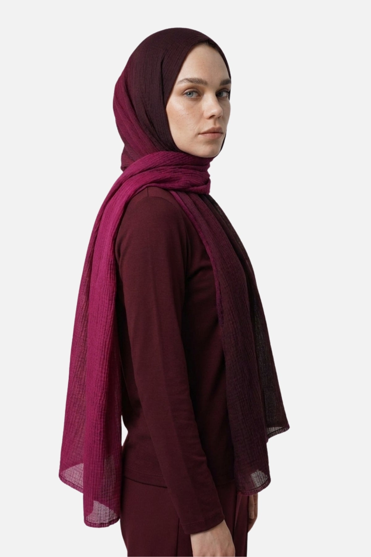 Gradient Muslin Shawl