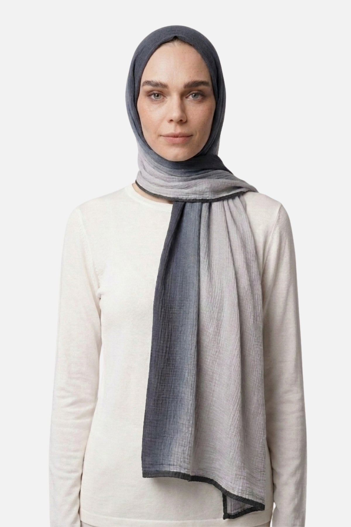 Gradient Muslin Shawl