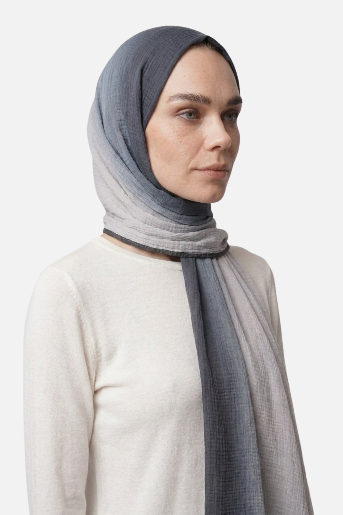 Gradient Muslin Shawl