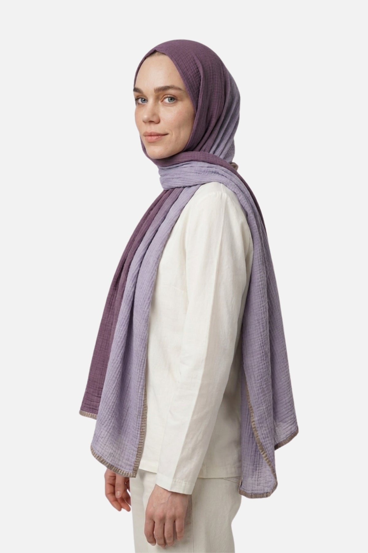 Gradient Muslin Shawl