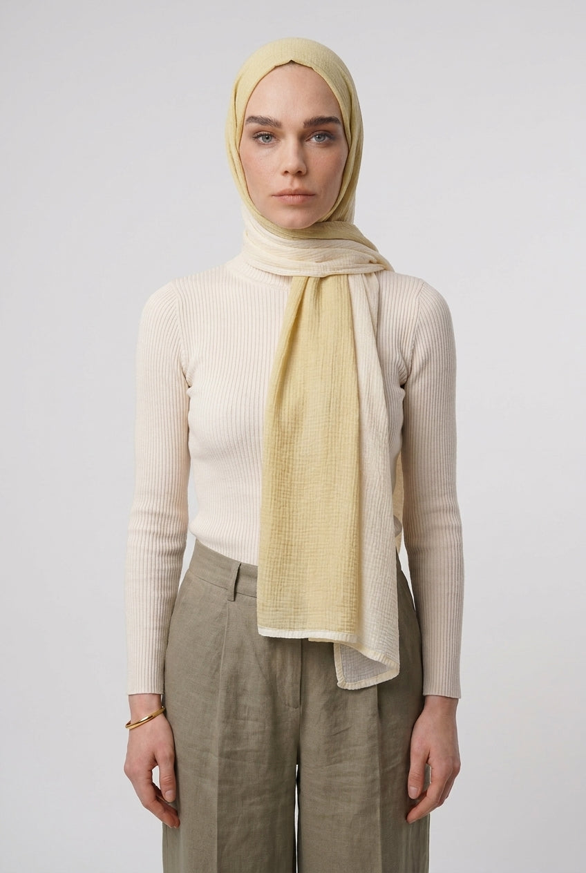 Gradient Muslin Shawl