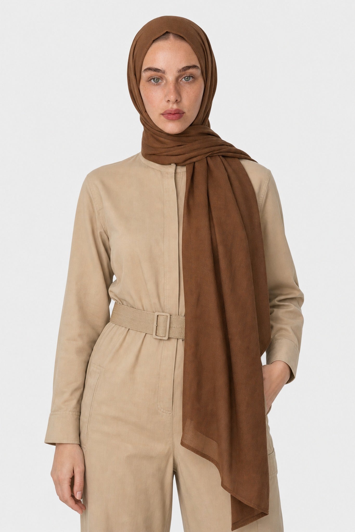 Rami Shawl - Brown