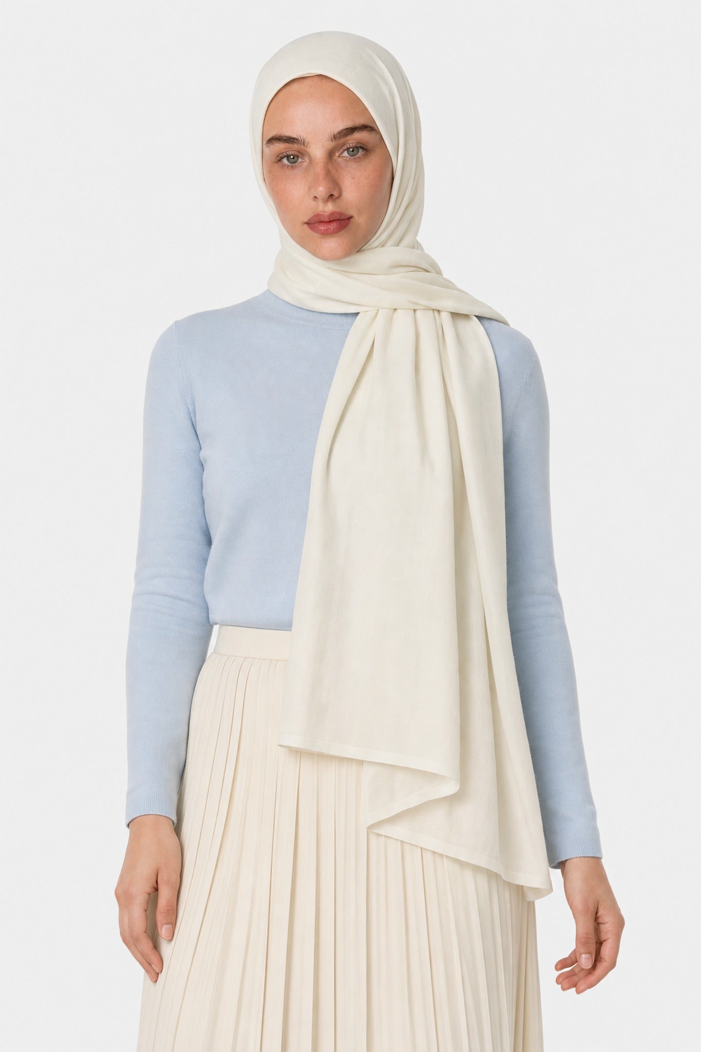 Rami Shawl - Ecru
