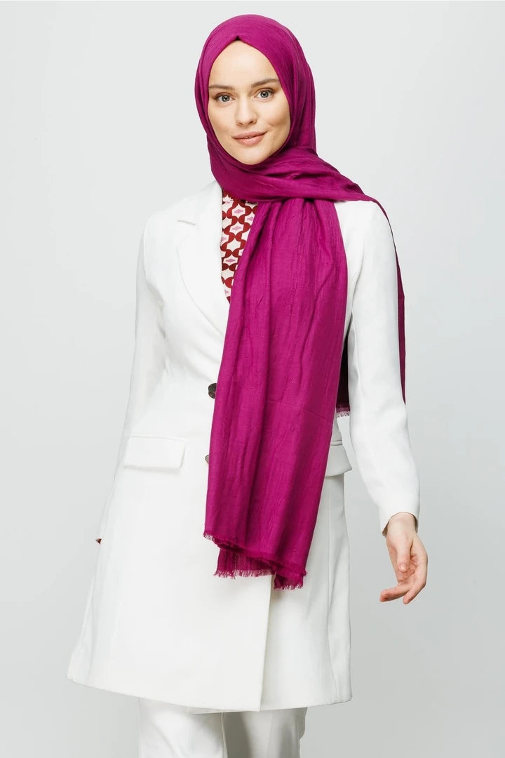 Bamboo Shawl - Plum