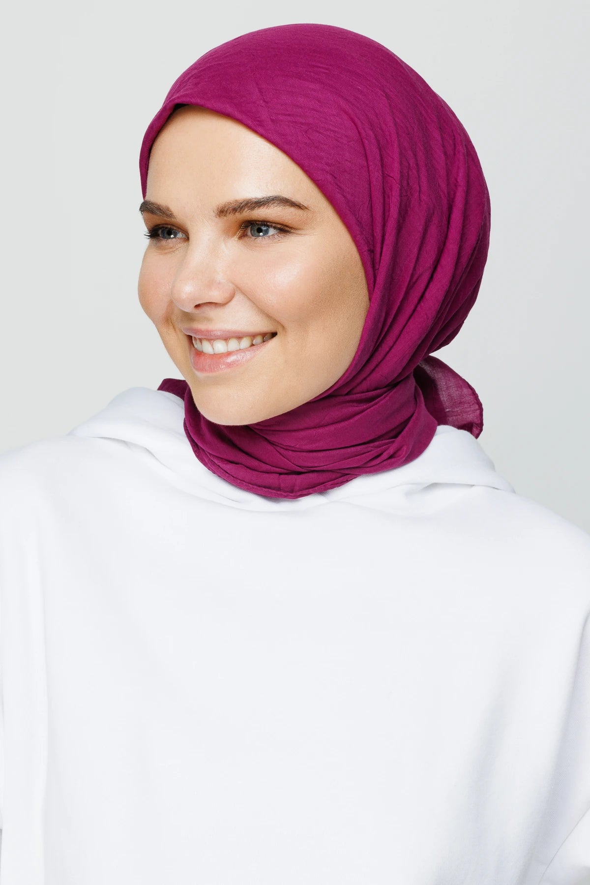Bamboo Scarf - Plum