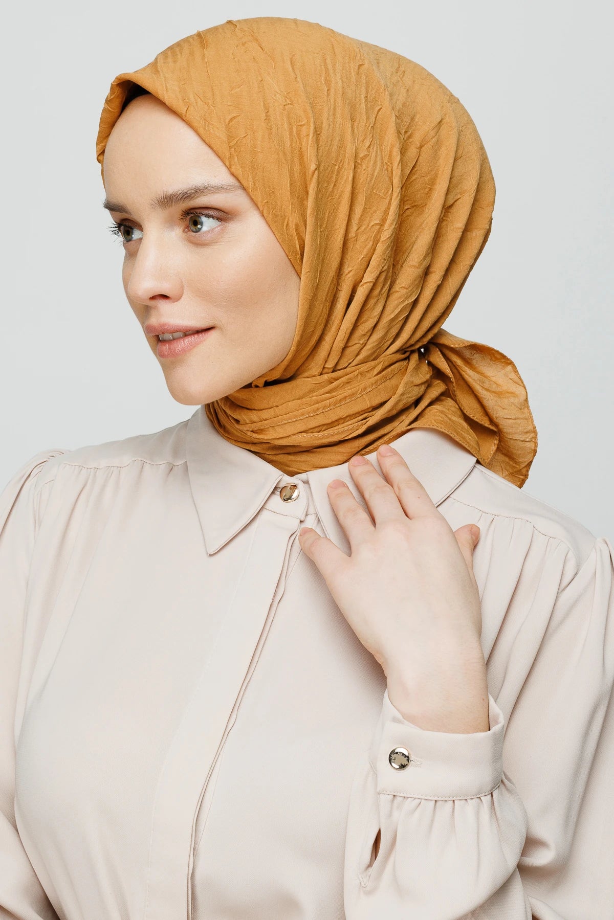 Bamboo Scarf - Saffron