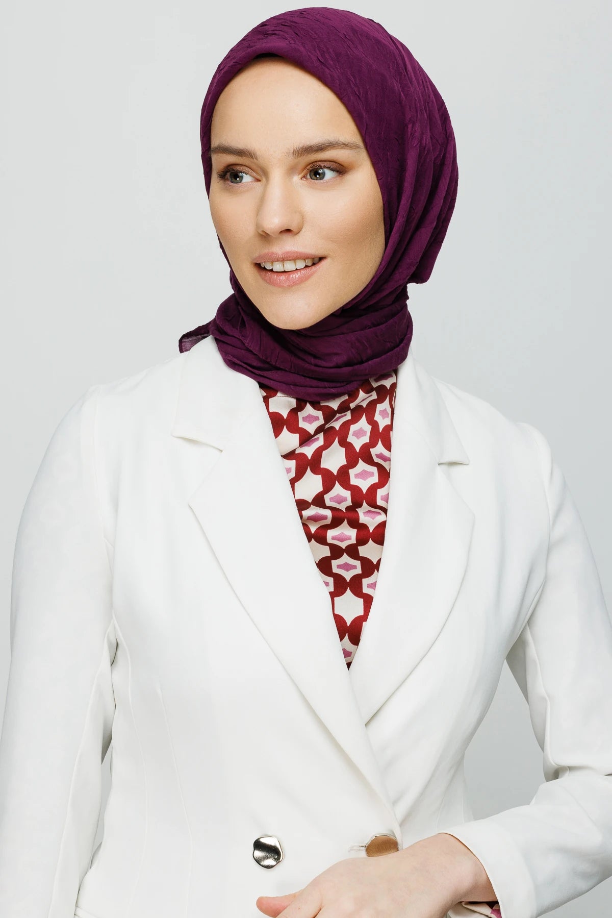 Bamboo Scarf - Purple
