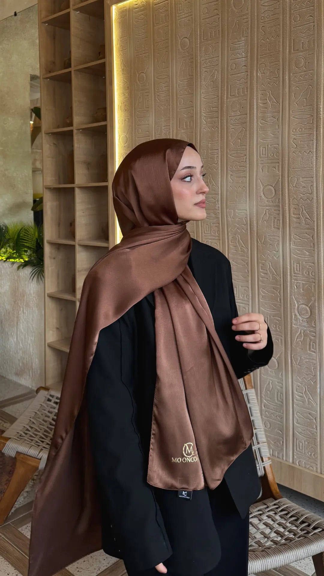 Diamond Aura Scarf - Bitter