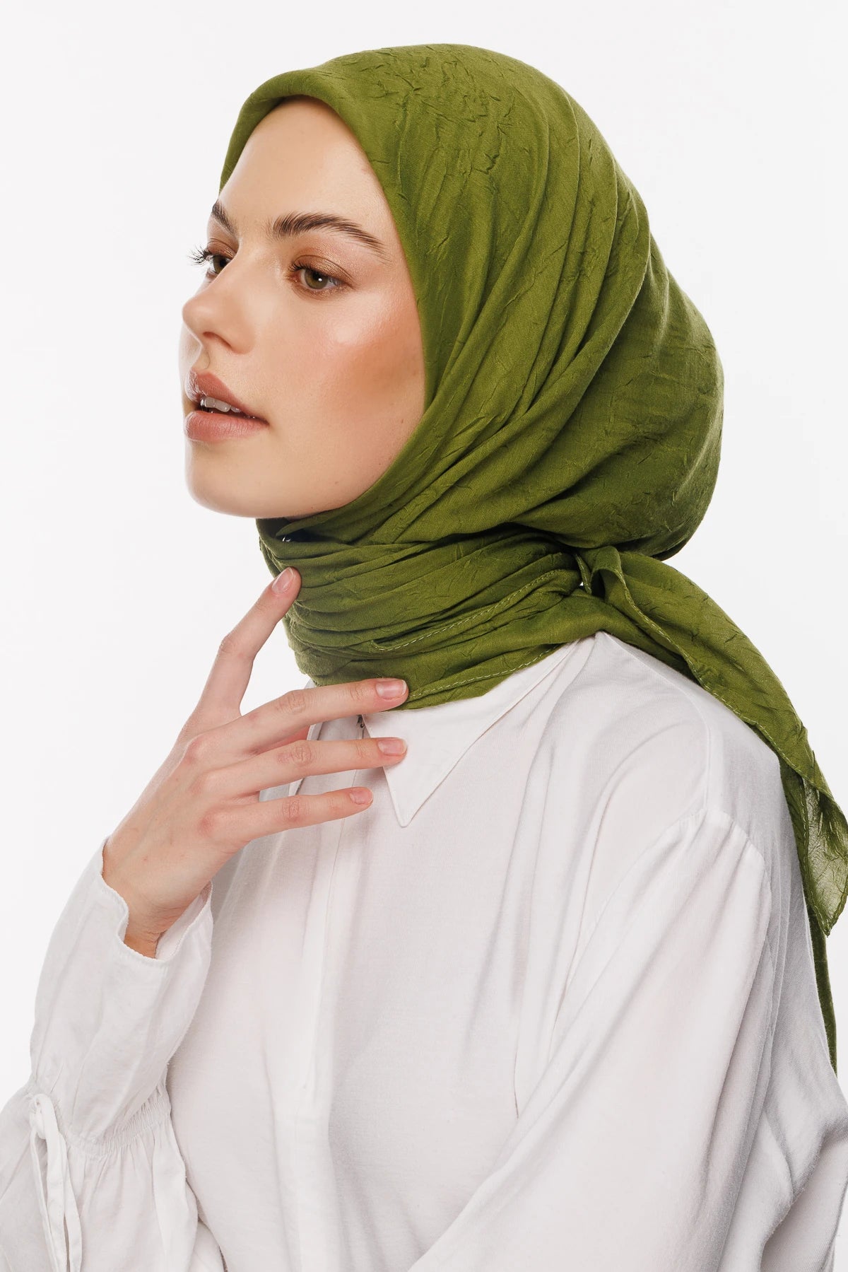 Bamboo Scarf - Moss