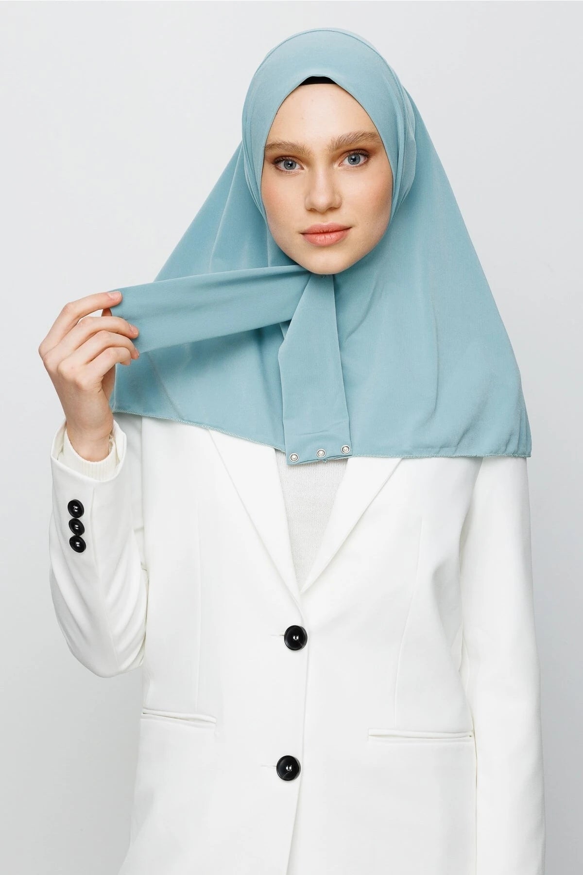 Ready-made Shawl - Mint Green