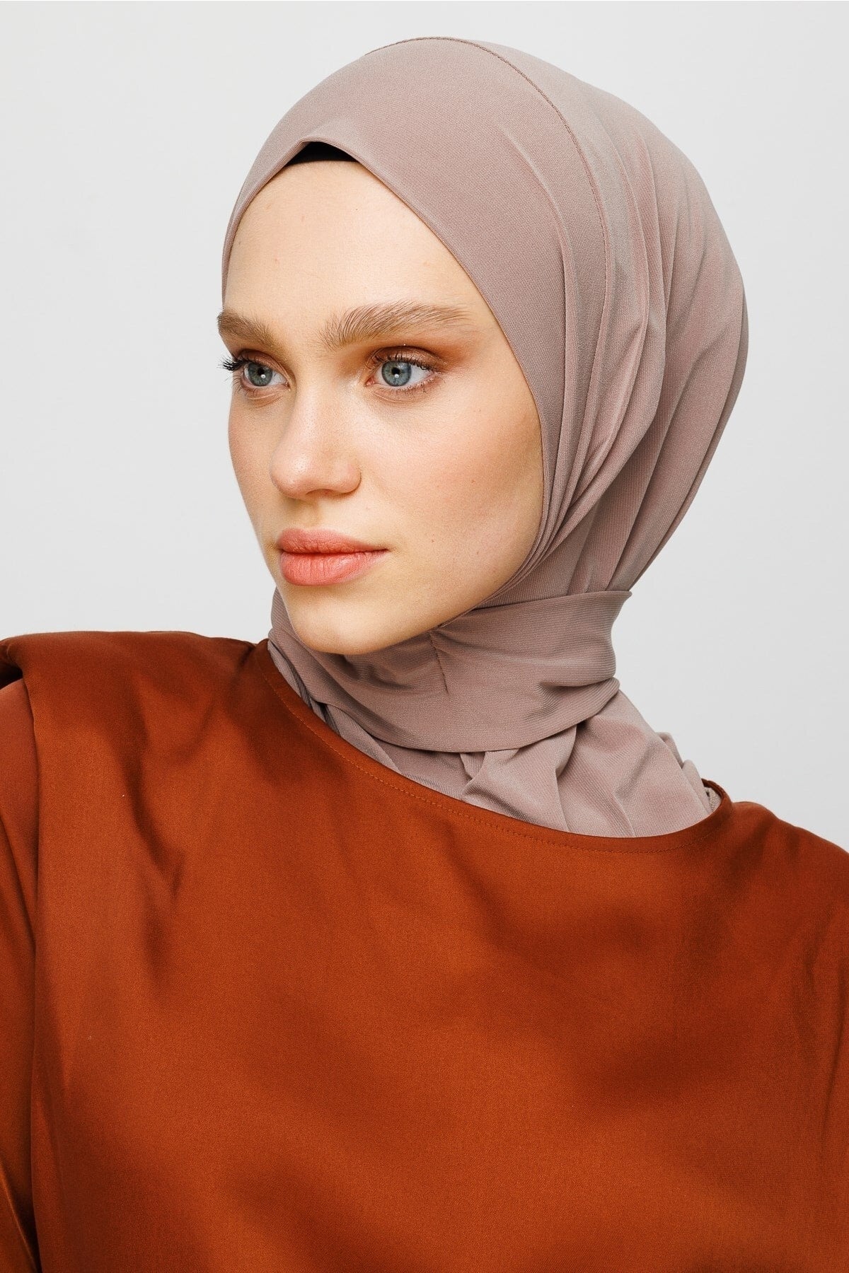 Ready-made Shawl - Dark Beige