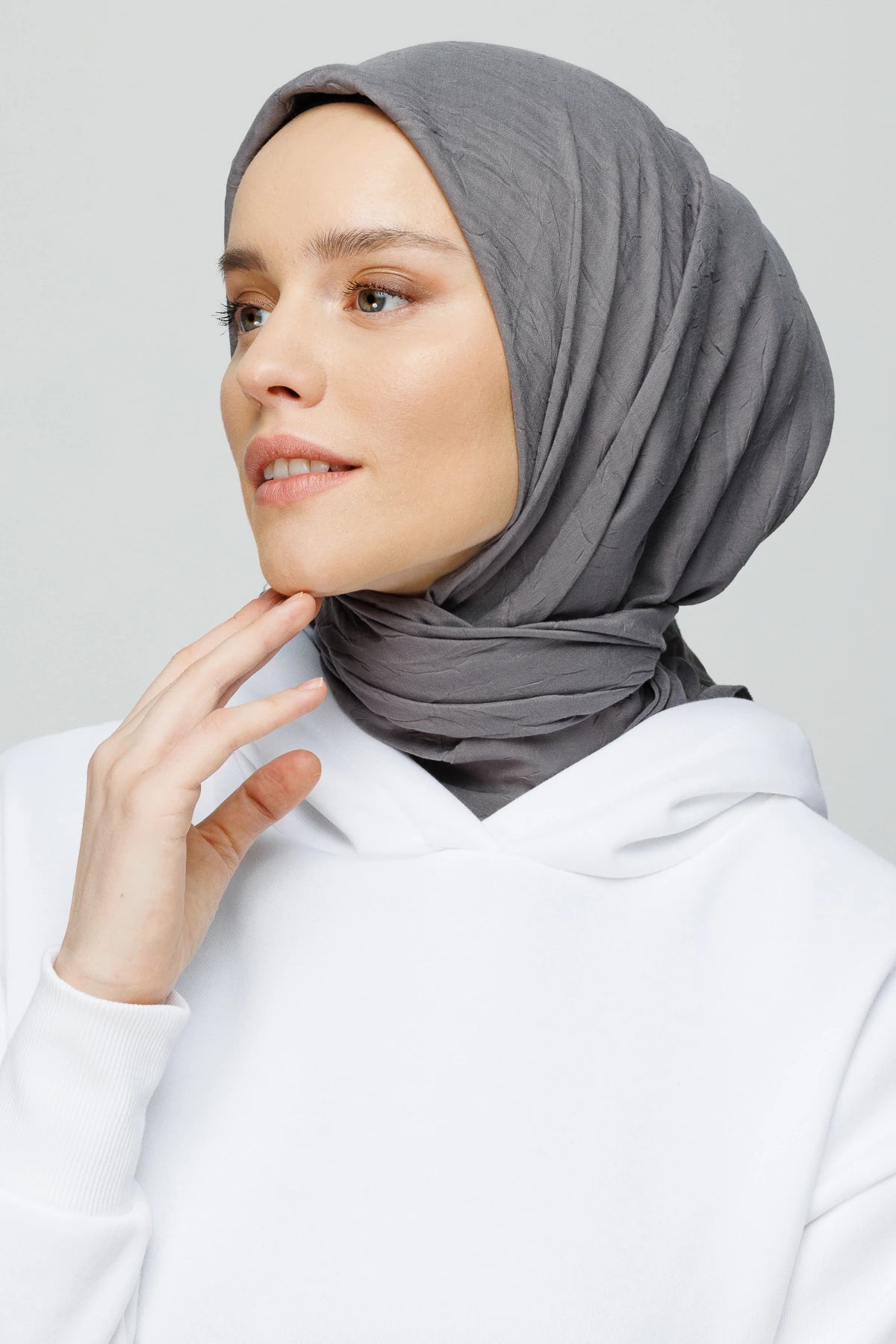 Bamboo Scarf - Gray