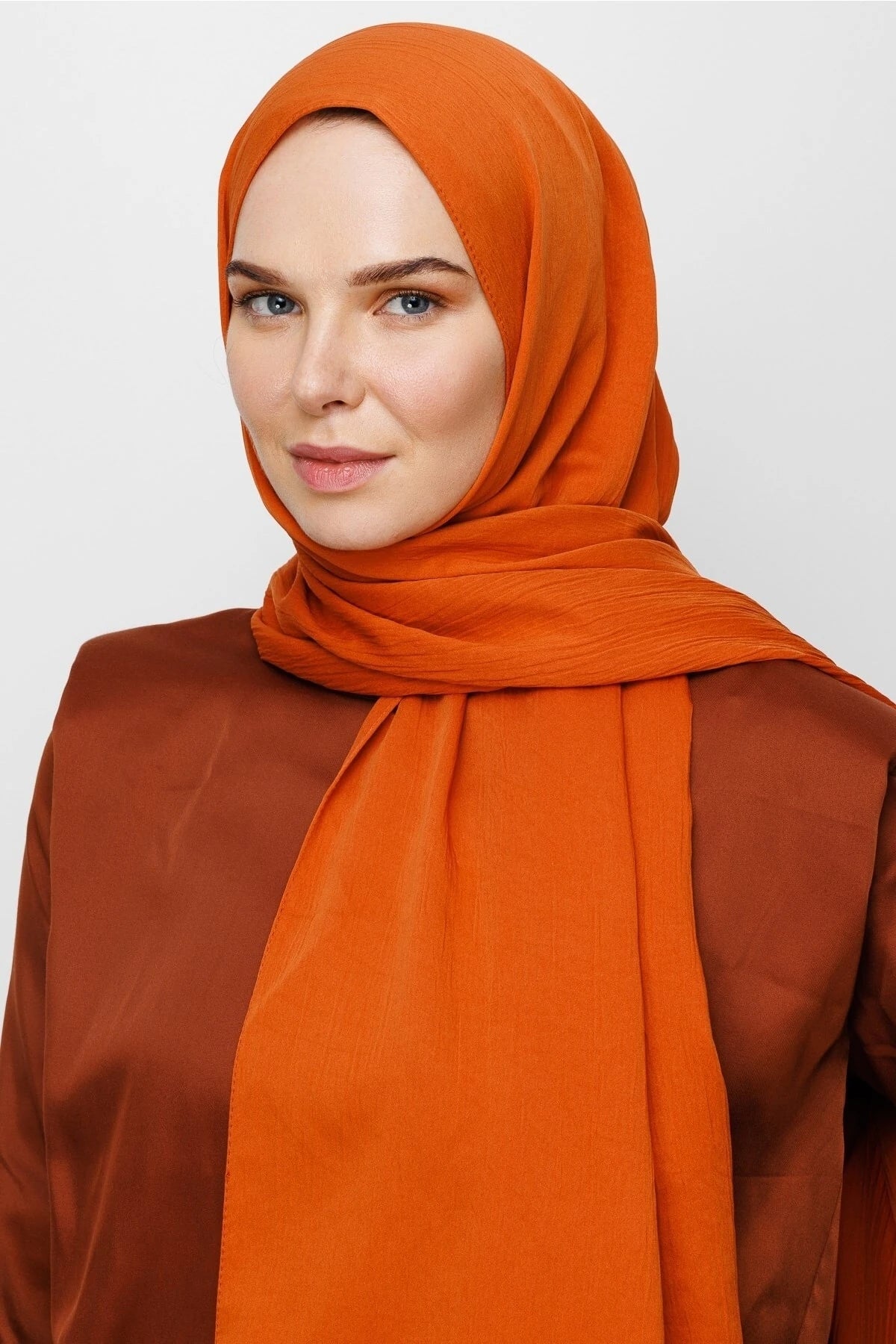Crinkle Medina Silk Shawl - Tile