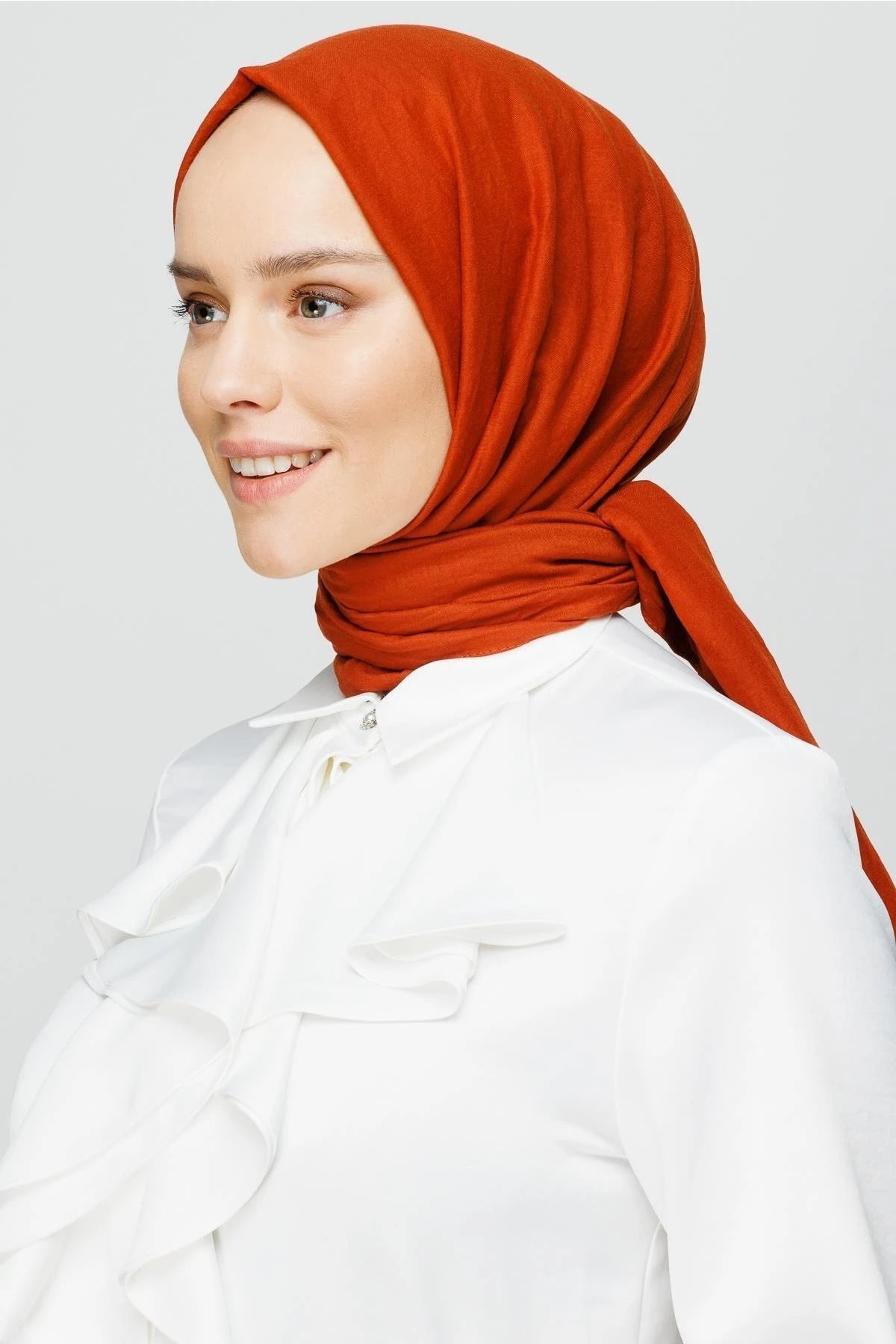 Cotton Crush Shawl - Tile