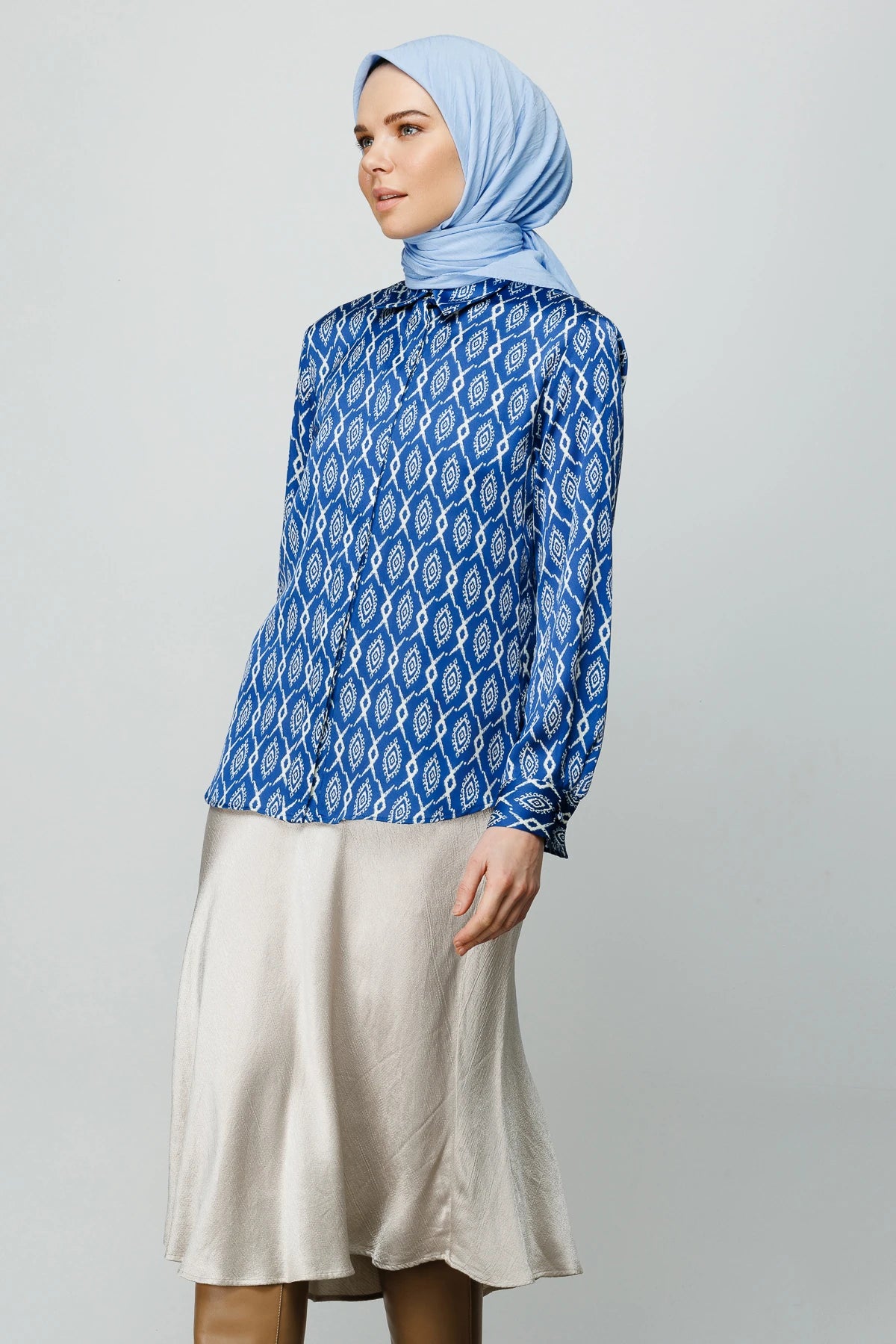 Bamboo Scarf - Baby Blue