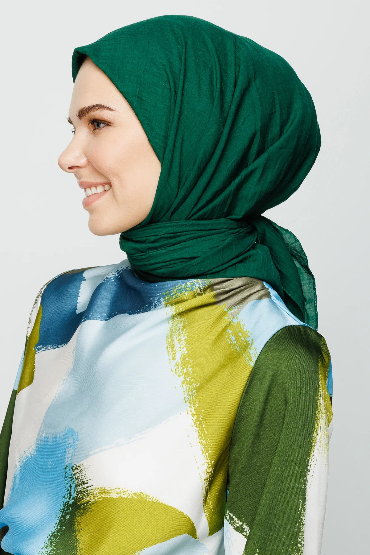 Bamboo Scarf - Emerald