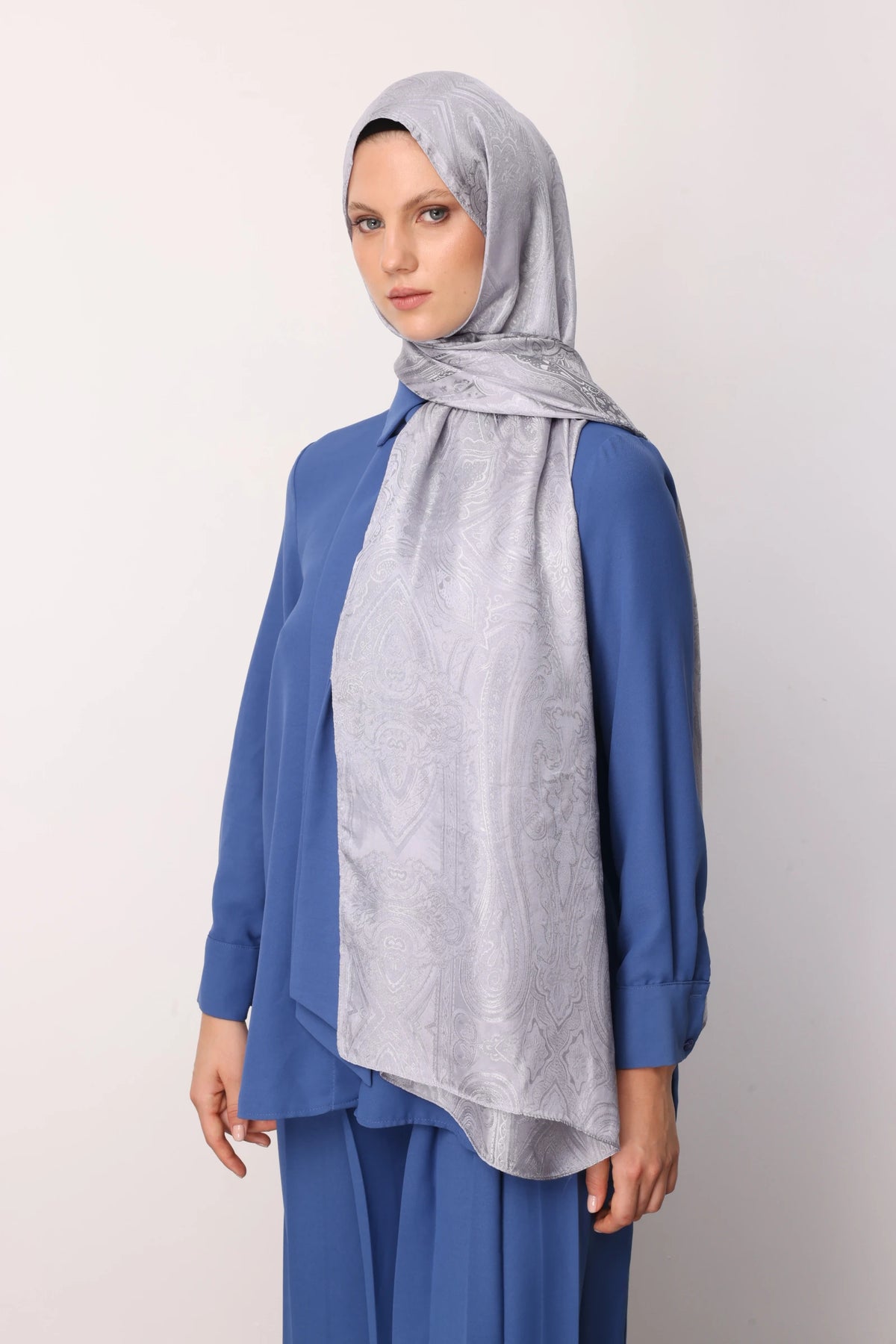 Liva Desen Shine Line Şal