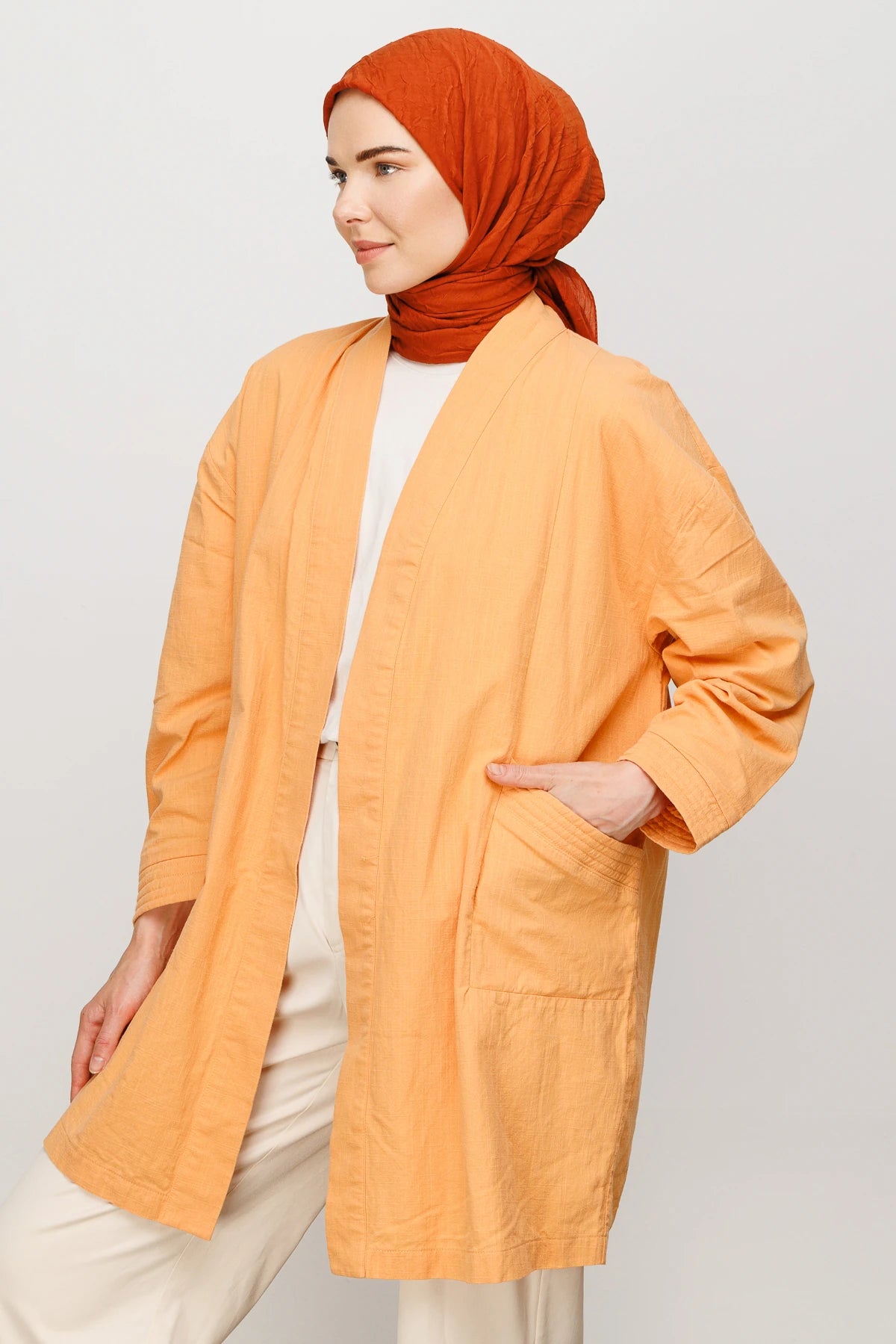 Bamboo Scarf - Tile