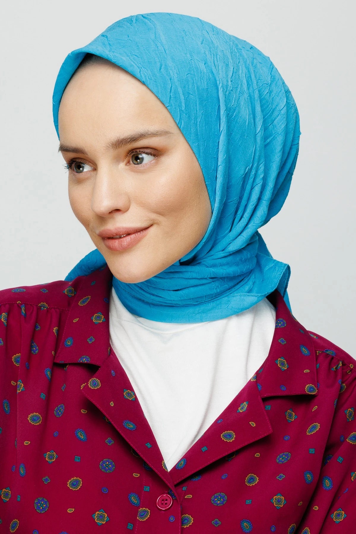 Bamboo Scarf - Turquoise