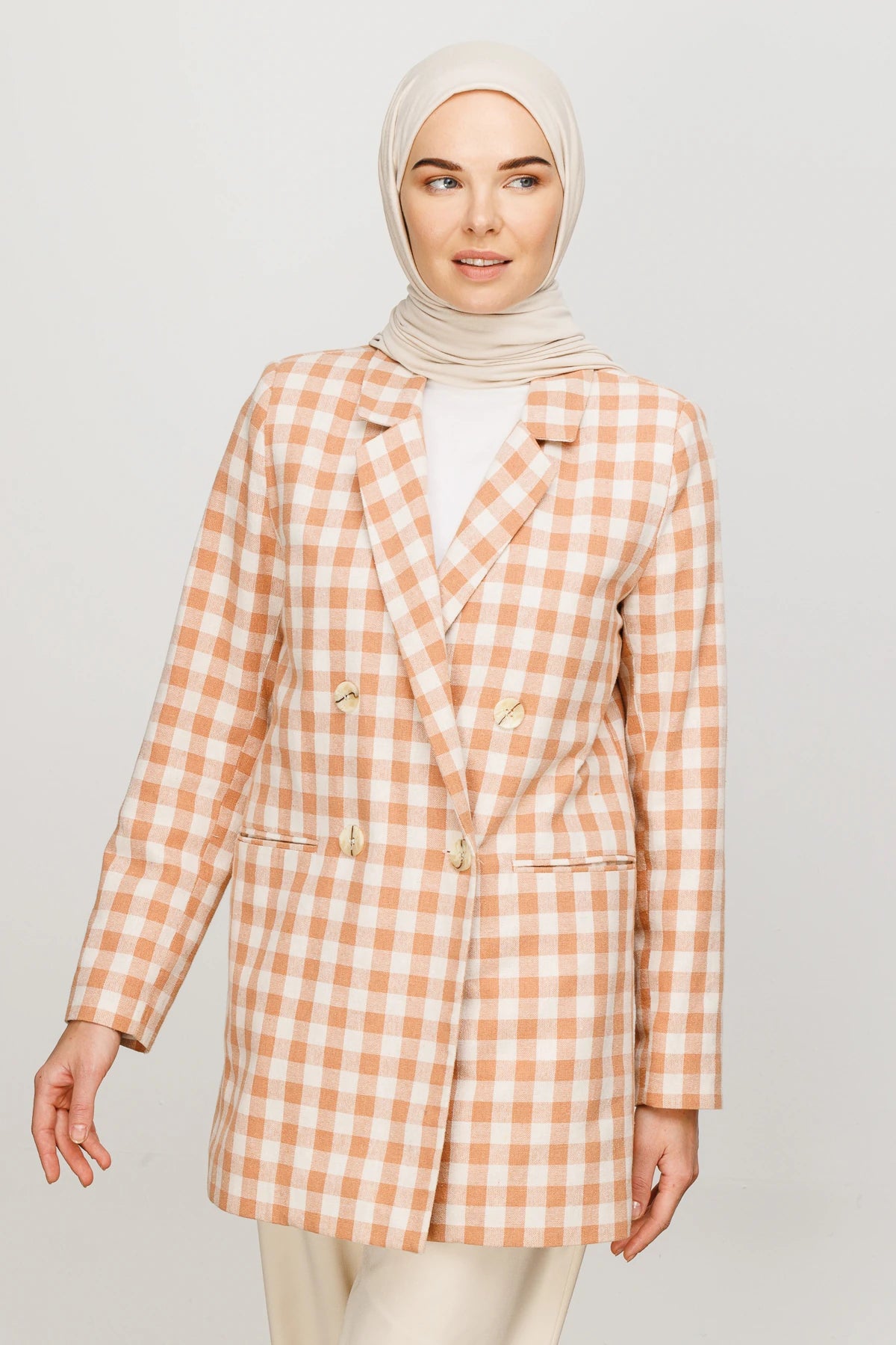 Cotton Scarf - Cream