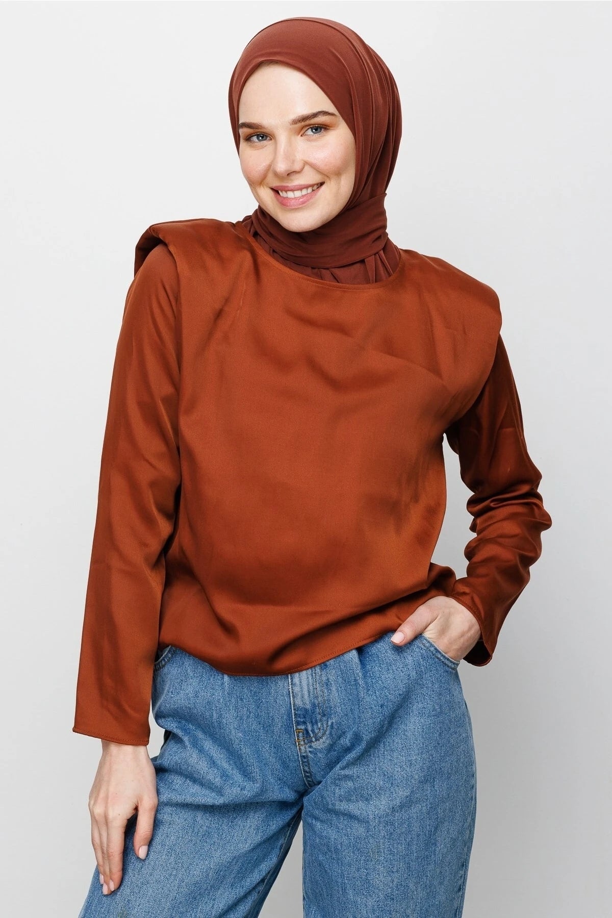 Ready-made Shawl - Dark Tile