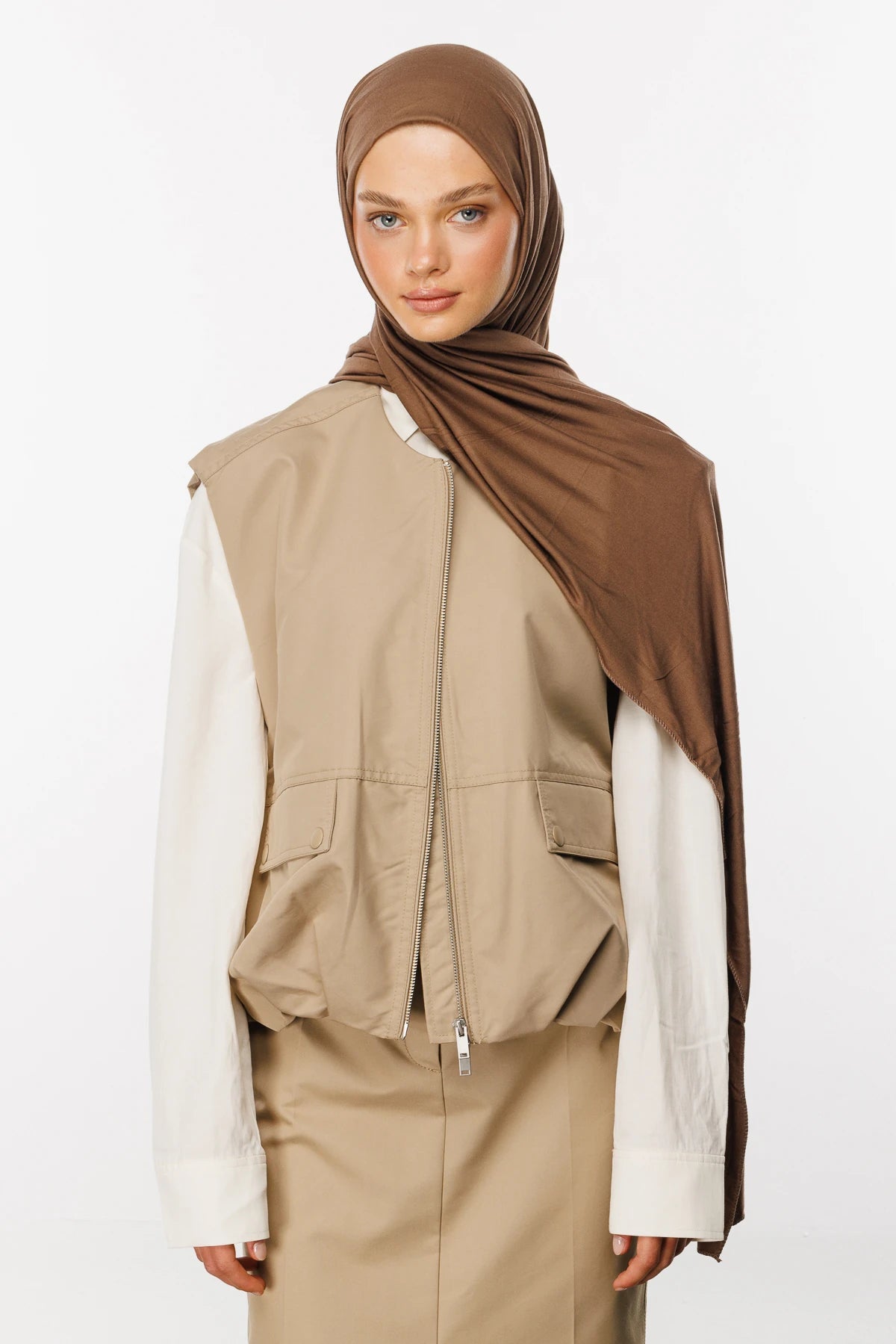 Cotton Scarf - Soil