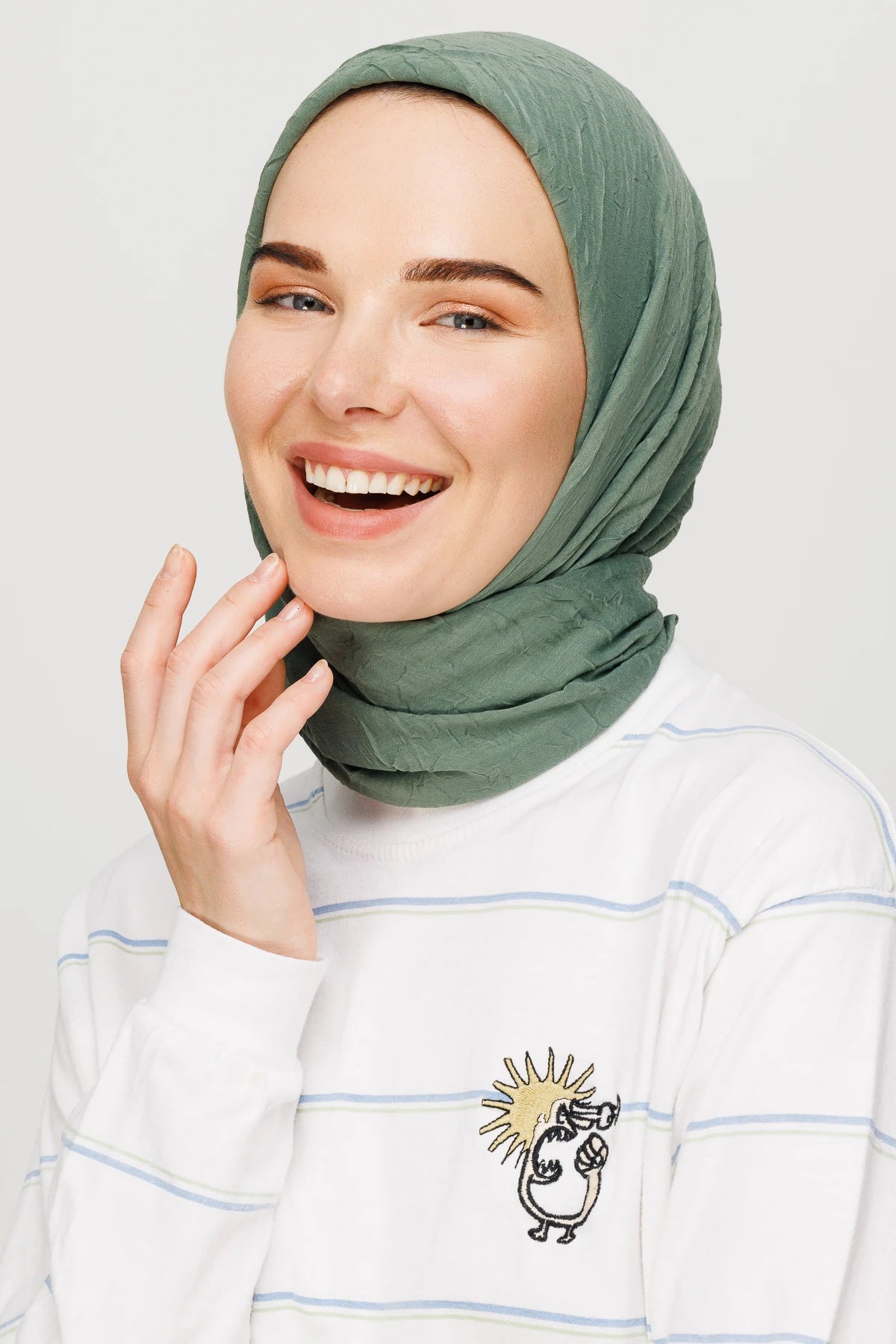 Bamboo Scarf - Mold Green