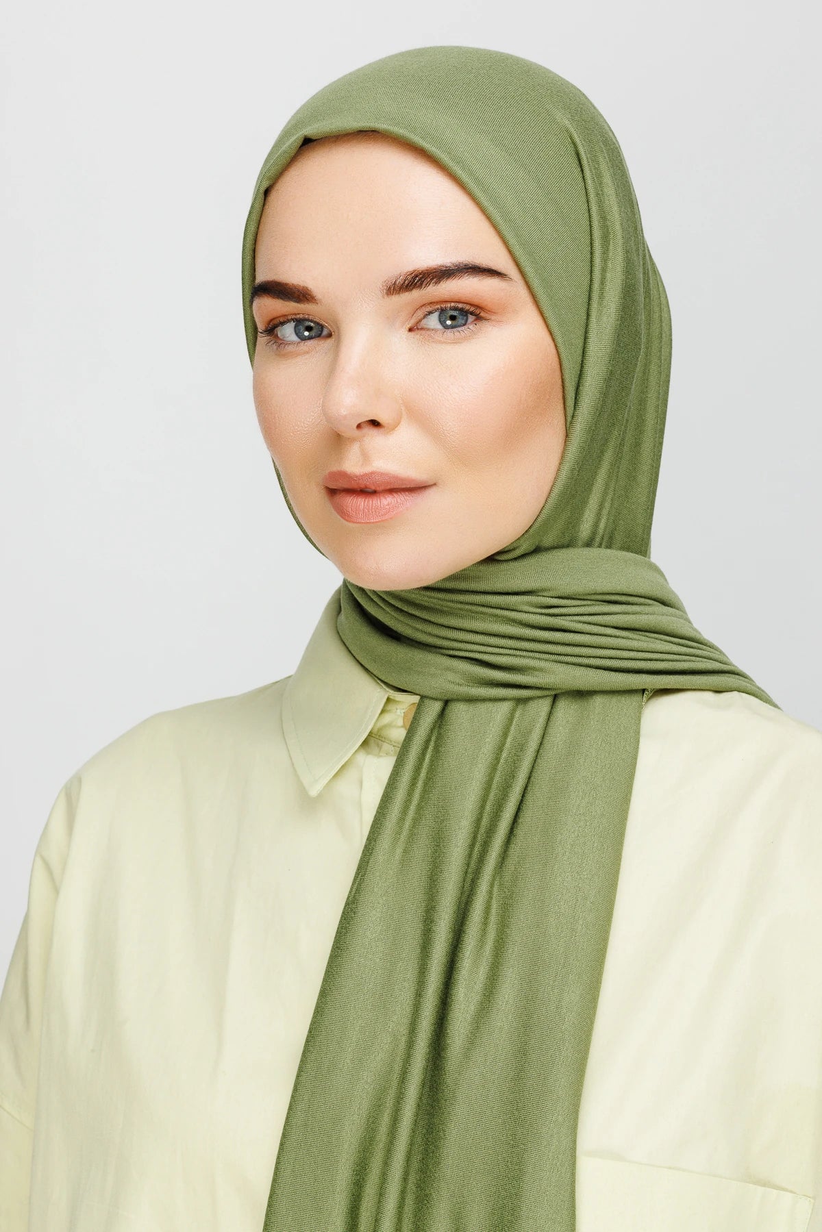 Cotton Scarf - Soft Green