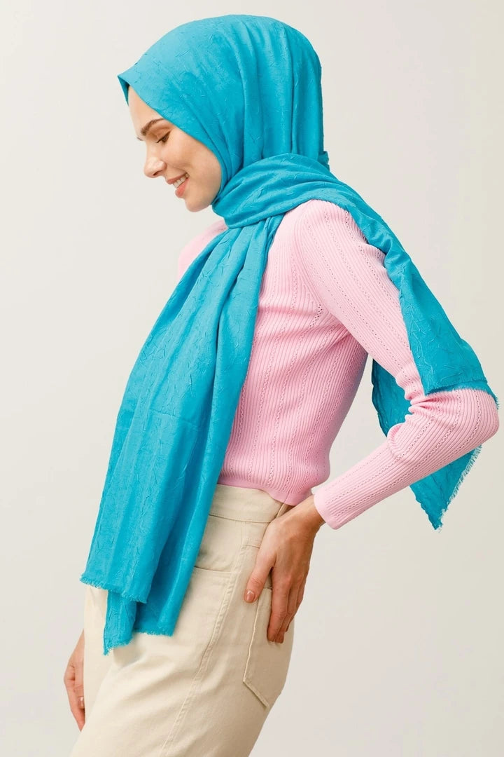 Bamboo Shawl - Turquoise