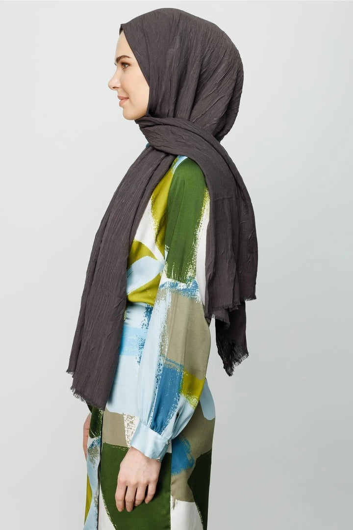 Bamboo Shawl - Smoked