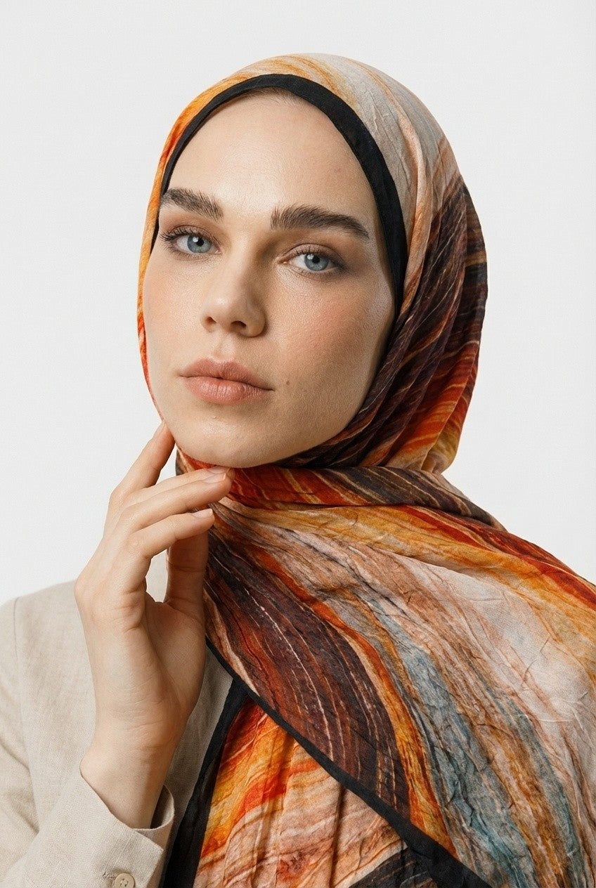 Surf Design Neo Crash Shawl - Tile