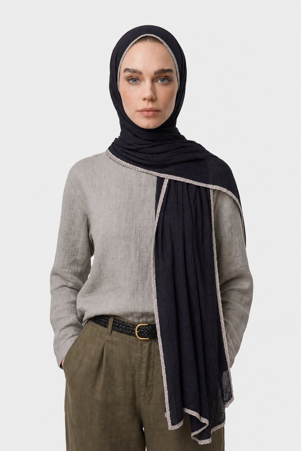 Muslin Shawl - Black