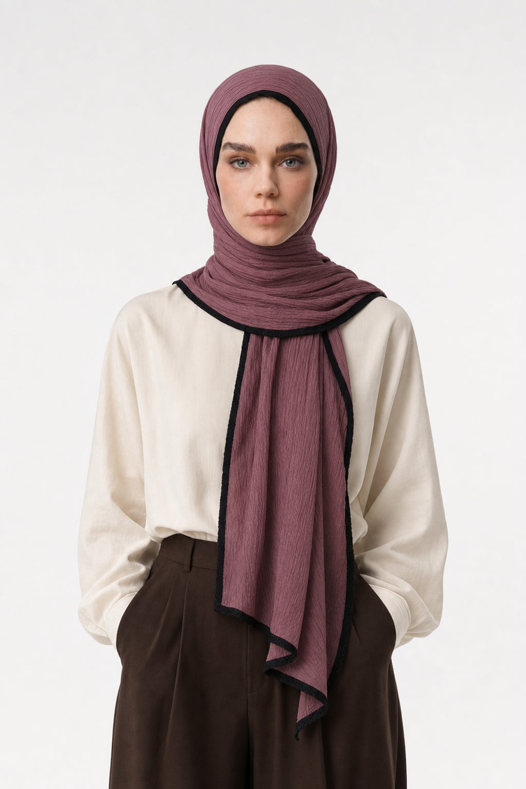 Muslin Shawl - Dried Rose