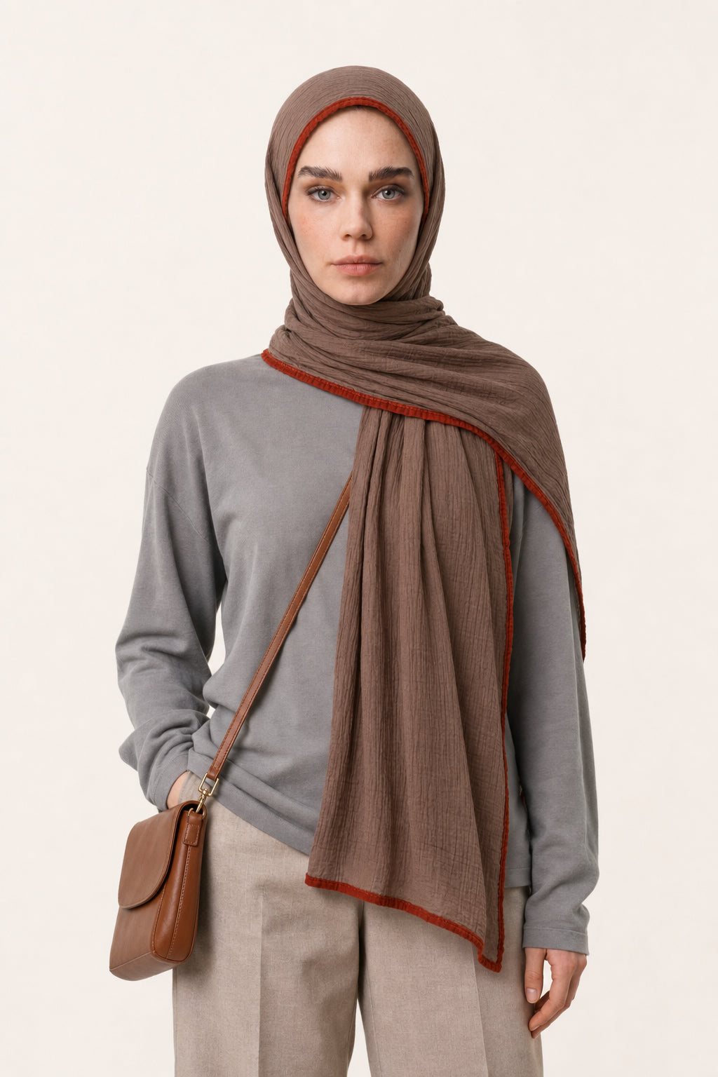Muslin Shawl - Soil