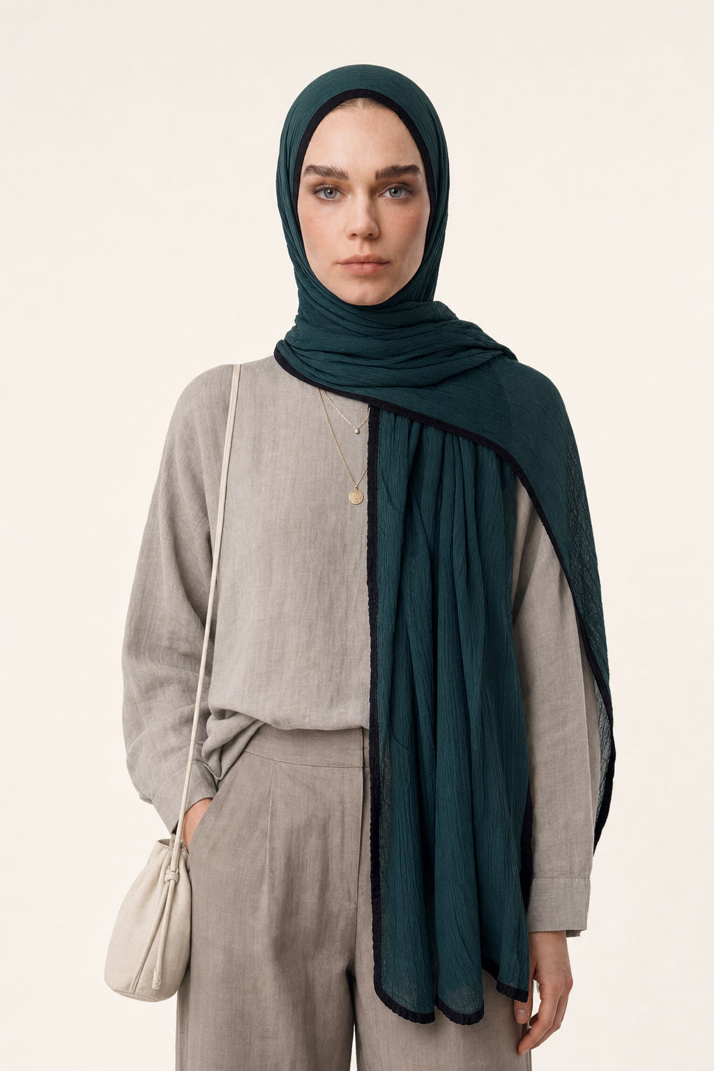 Muslin Shawl - Emerald