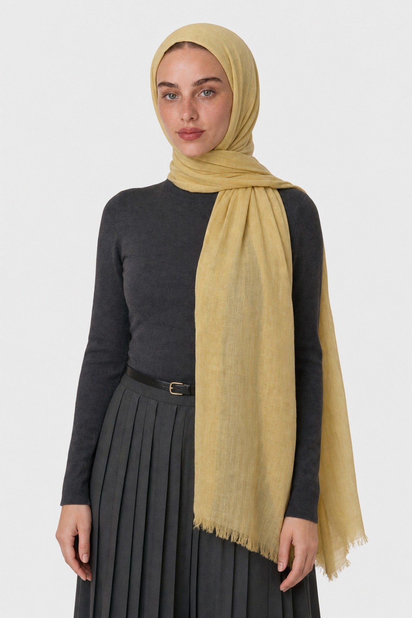 Modal Viscose Shawl - Apricot