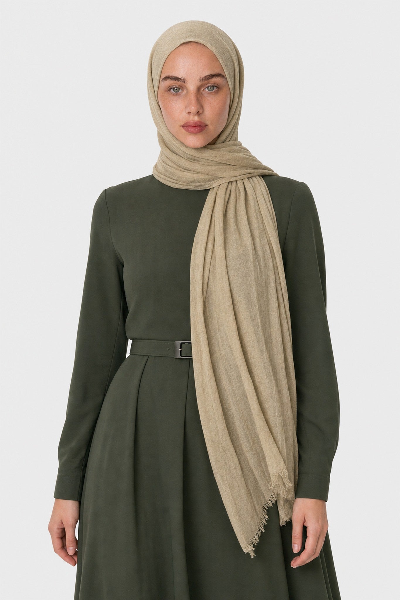Modal Viscose Shawl - Cream