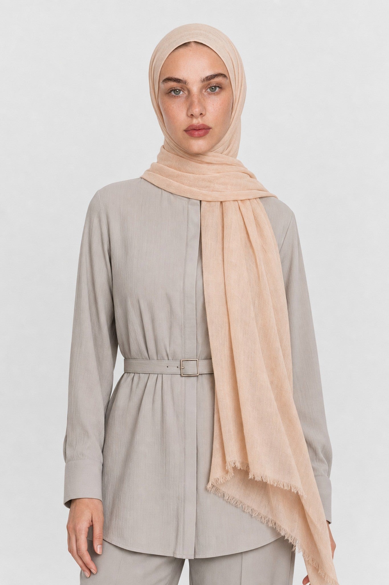 Modal Viscose Shawl - Powder