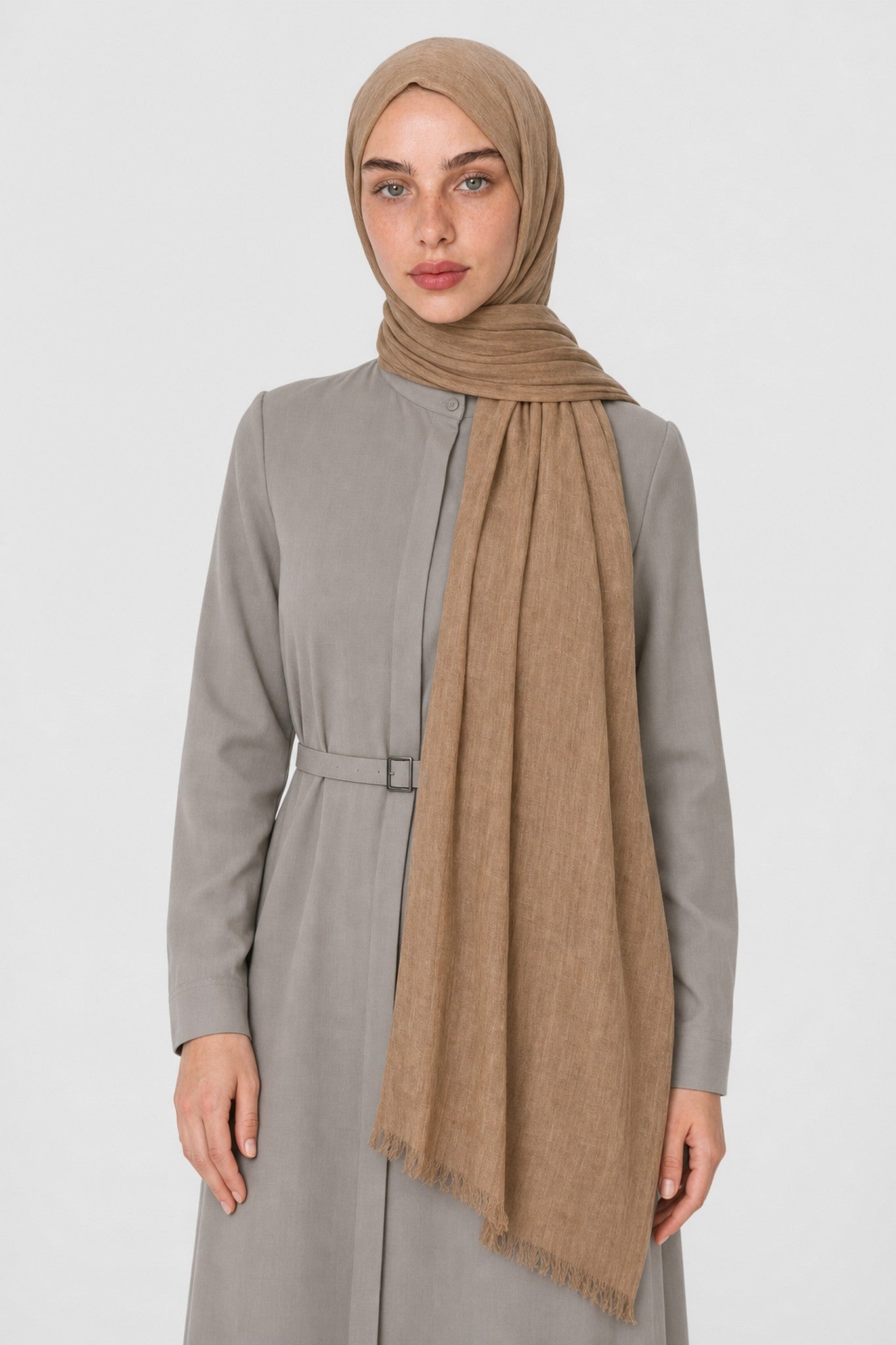 Modal Viscose Shawl - Cinnamon