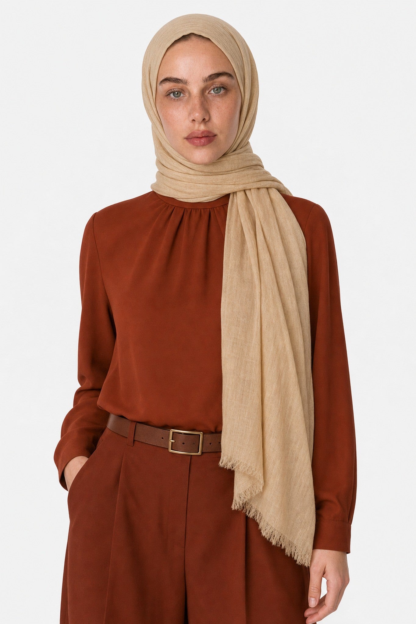 Modal Viscose Shawl - Vanillin