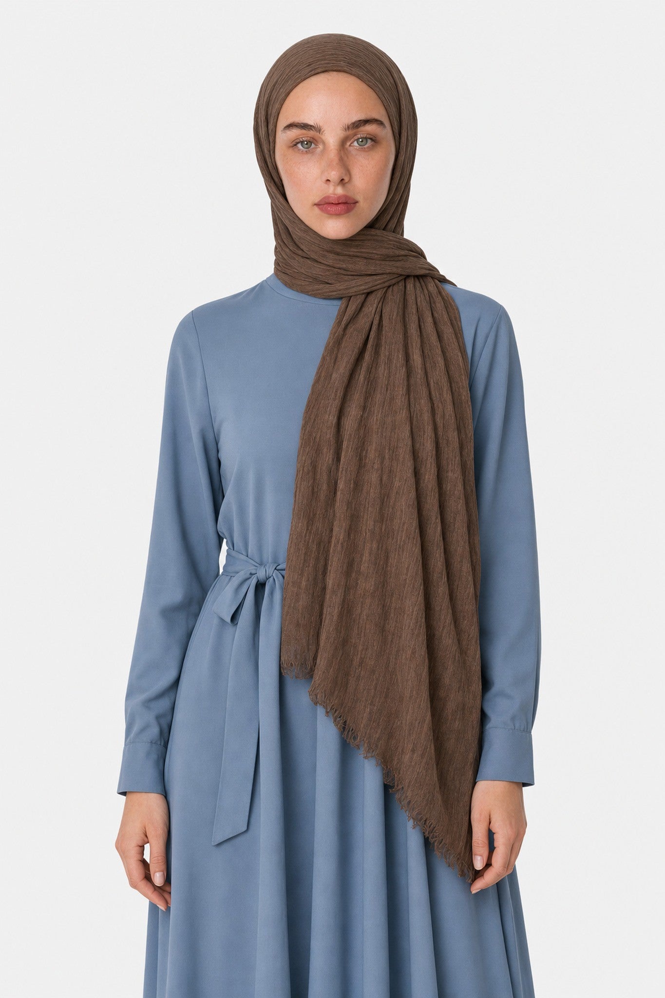 Modal Viscose Shawl - Ash Grey