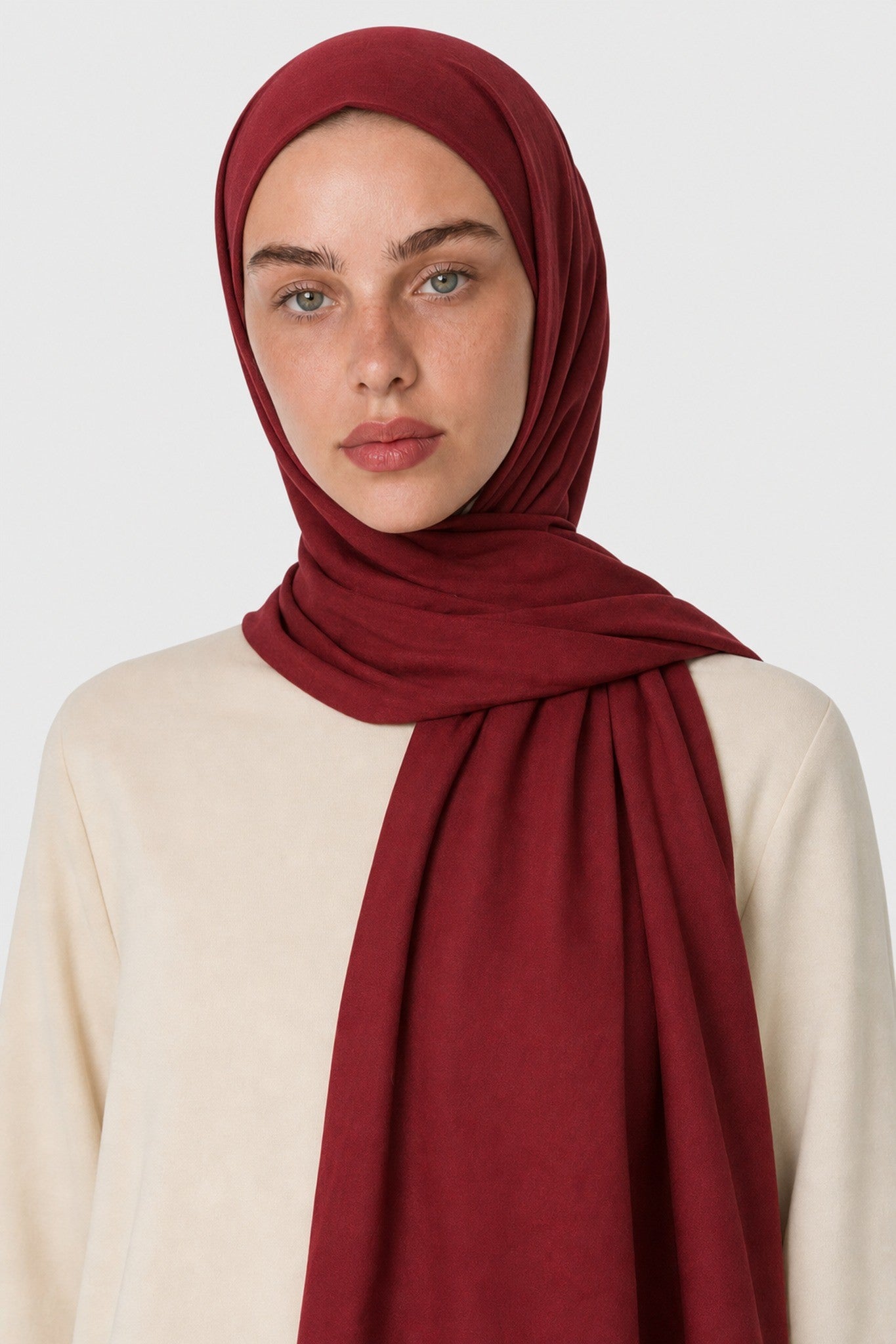 Rami Shawl - Burgundy