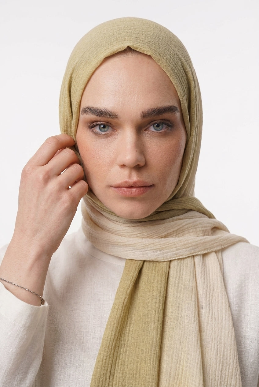 Gradient Muslin Shawl